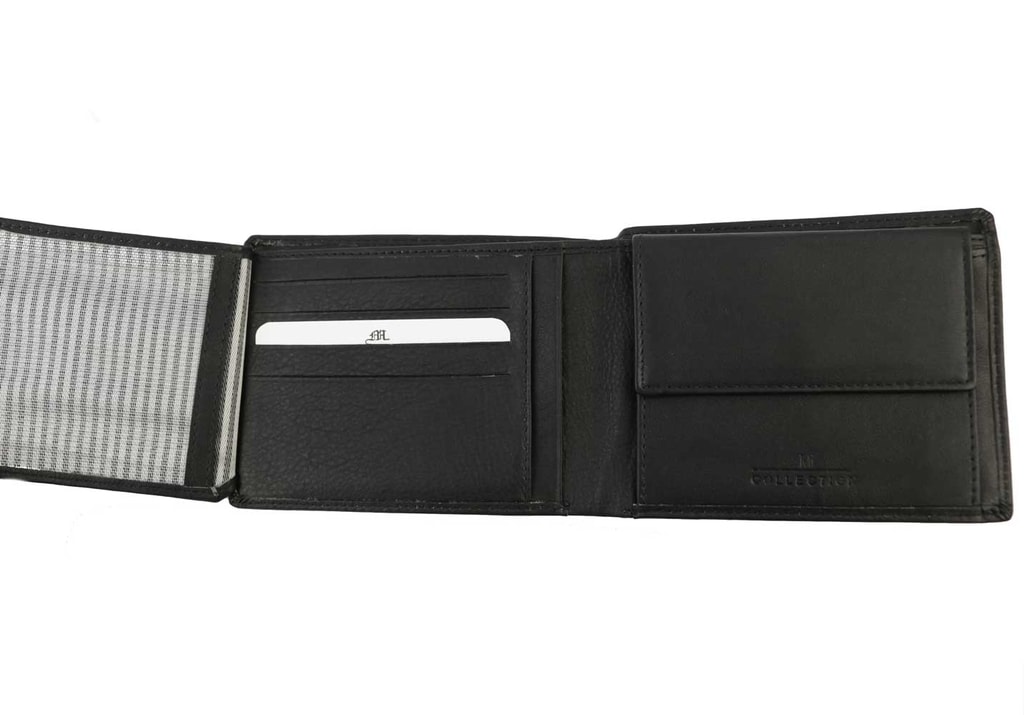 Pánska kožená peňaženka Maitre 5-01-07902-900 čierna - Delmas.sk