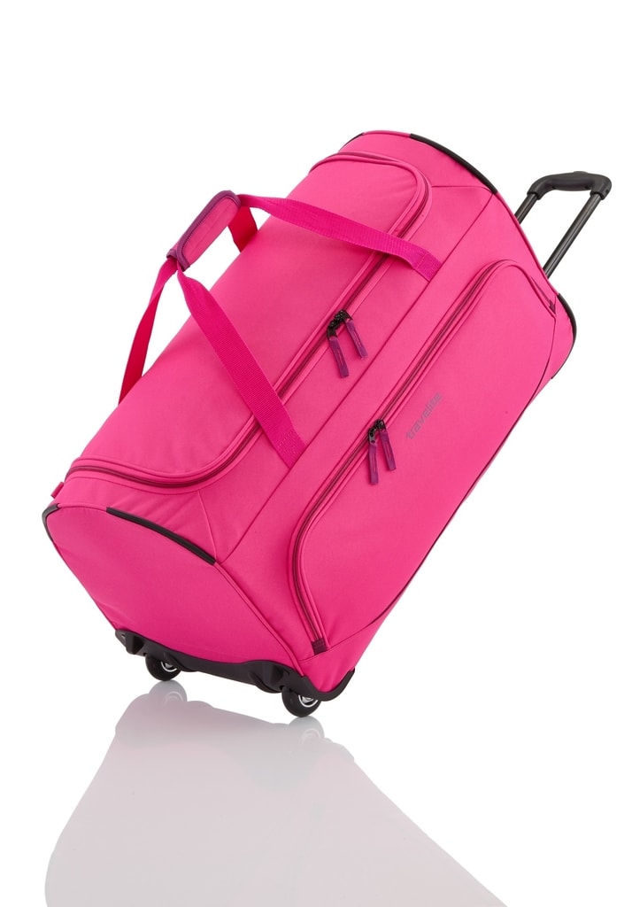 Cestovní taška na kolečkách Basics Fresh Pink 89 l - Delmas.cz