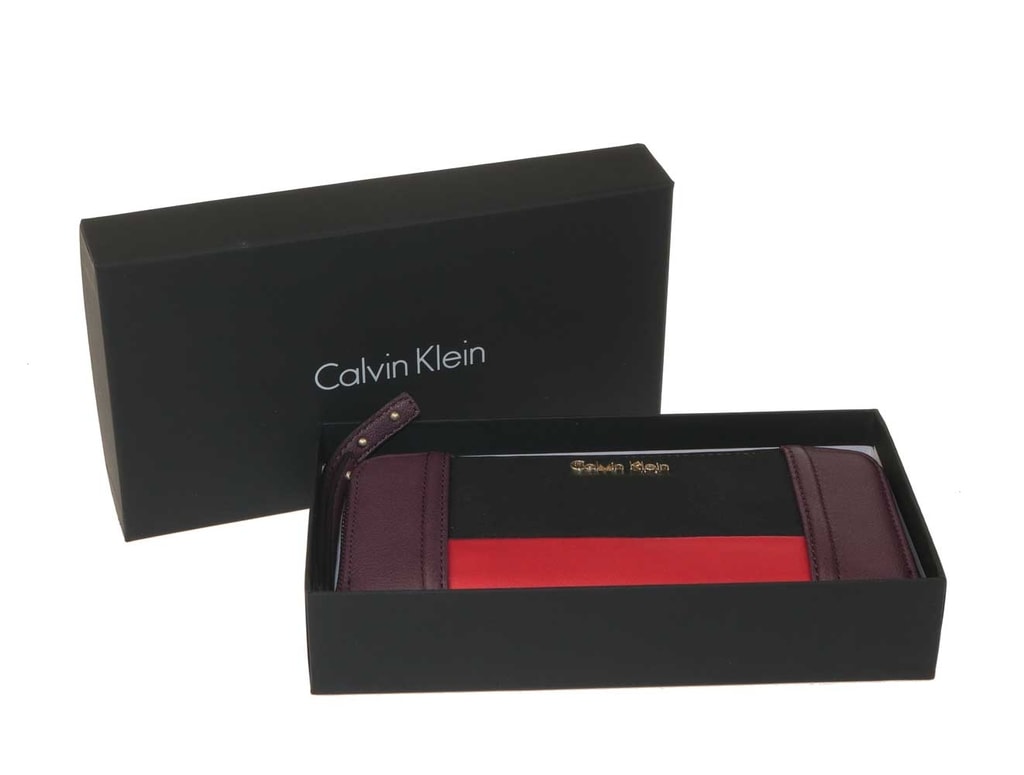 Dámská peněženka 2318 Calvin Klein, modrá - Delmas.sk