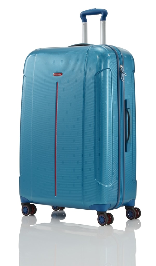 Cestovní kufr Echo L Aqua Blue 73449-25 106 l - Delmas.cz