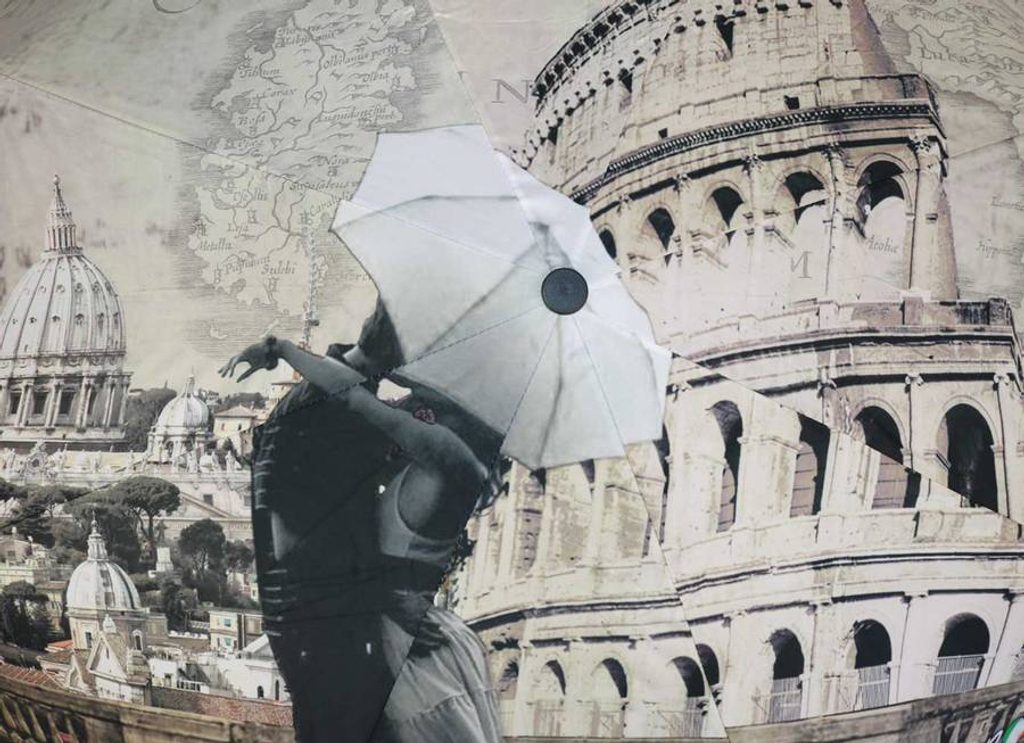 Dámský deštník Super Mini City Rome Colloseum - Delmas.cz