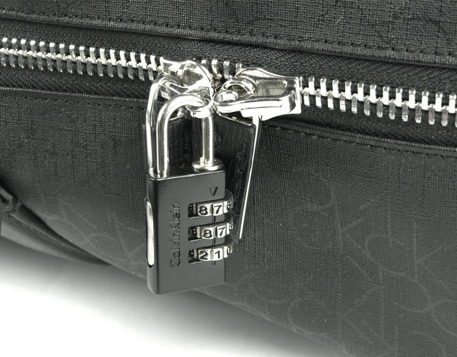 Luxusná pánska cestovná taška Calvin Klein - čierna - Delmas.sk