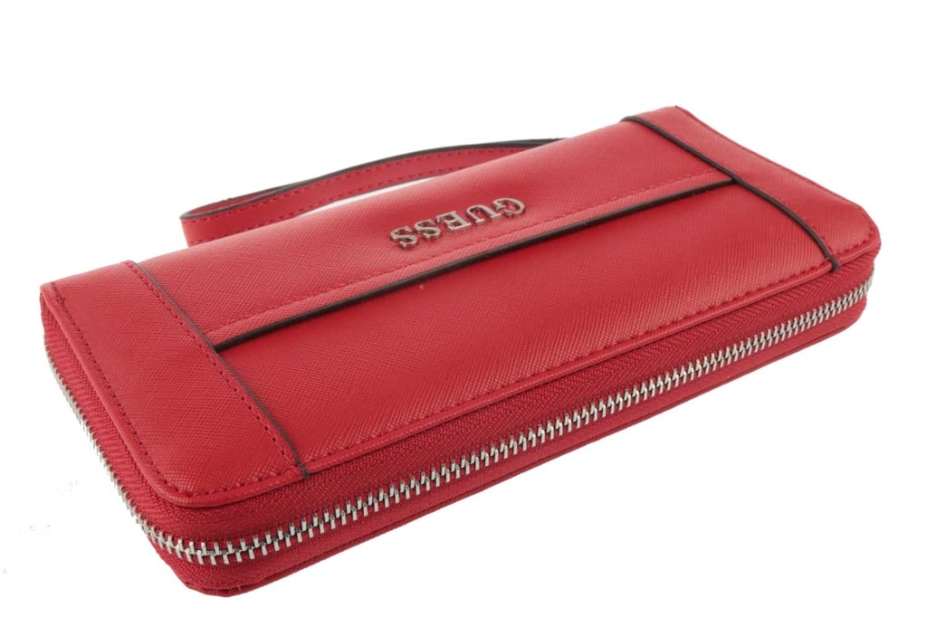 Dámská peněženka Guess SWVY4535460, červená - Delmas.sk