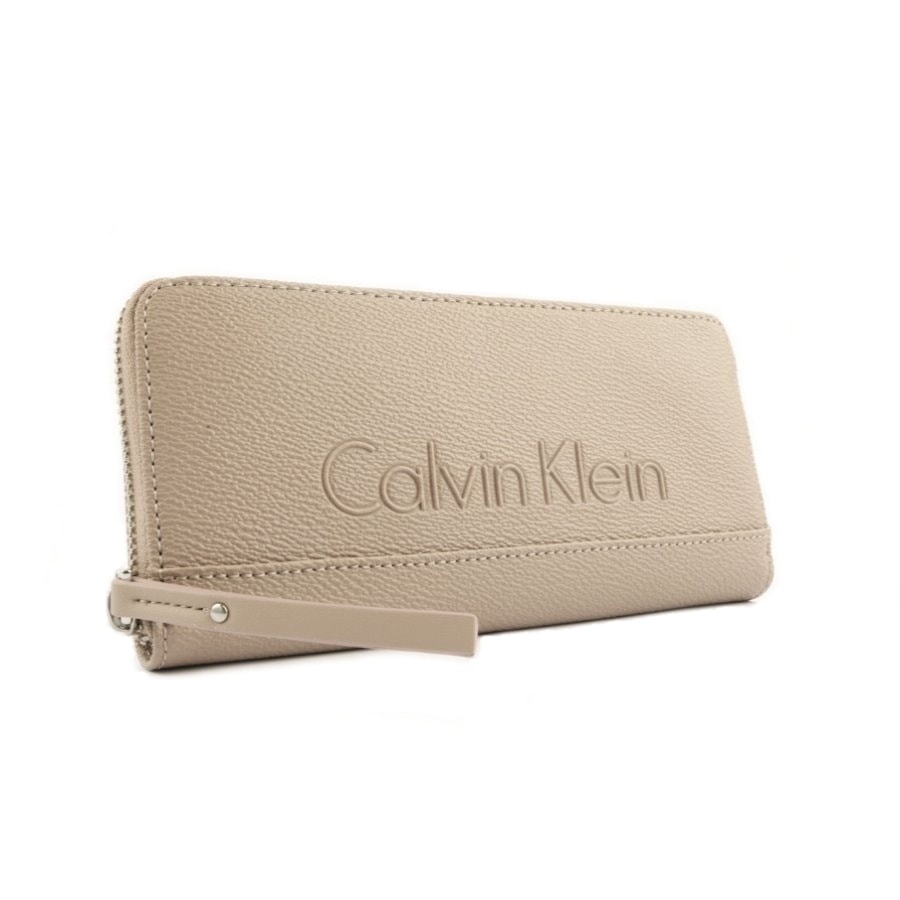 Dámská peněženka Calvin Klein K60K601166 hnědá - Delmas.cz