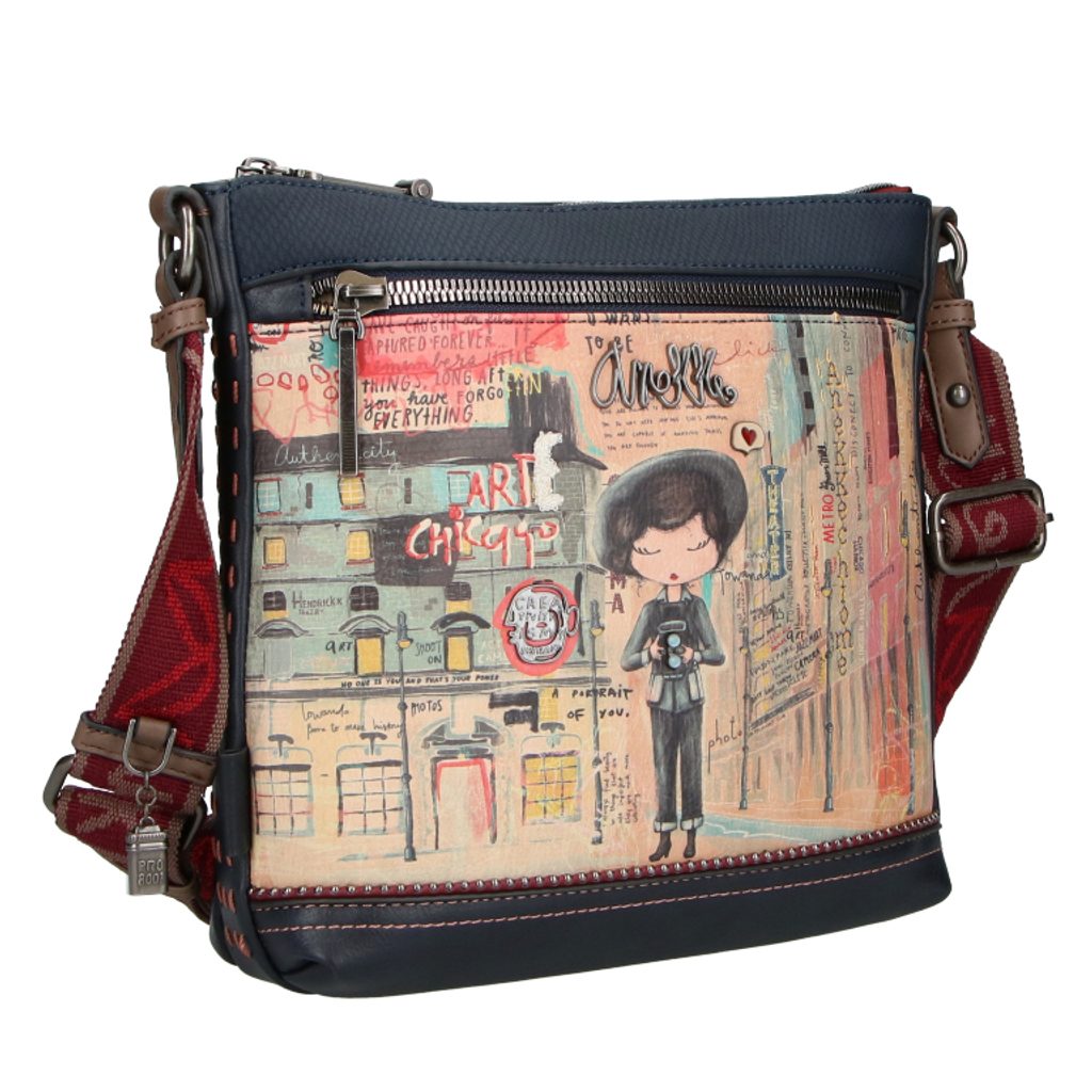 Dámská crossbody kabelka City Art 33803-069 - Delmas.cz