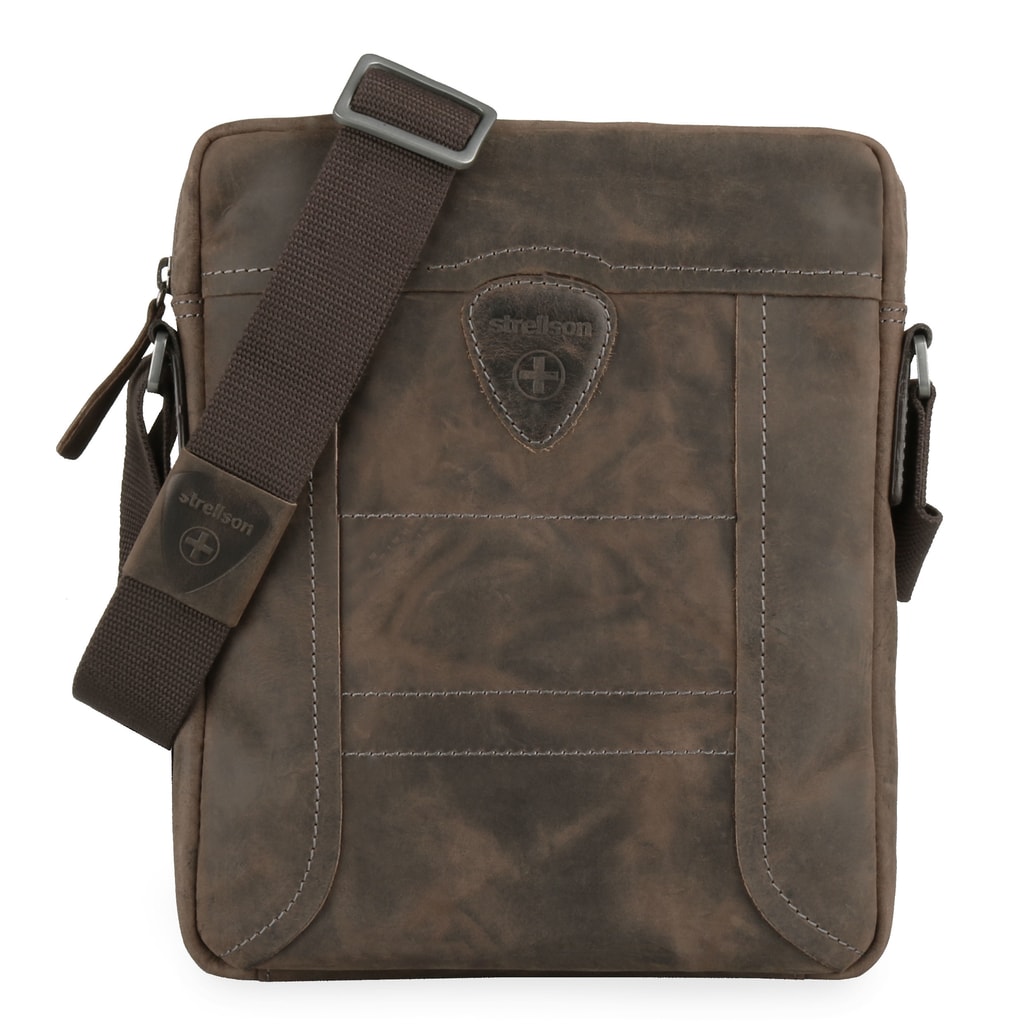Pánska kožená taška cez rameno Hunter 4010002563 - Delmas.sk