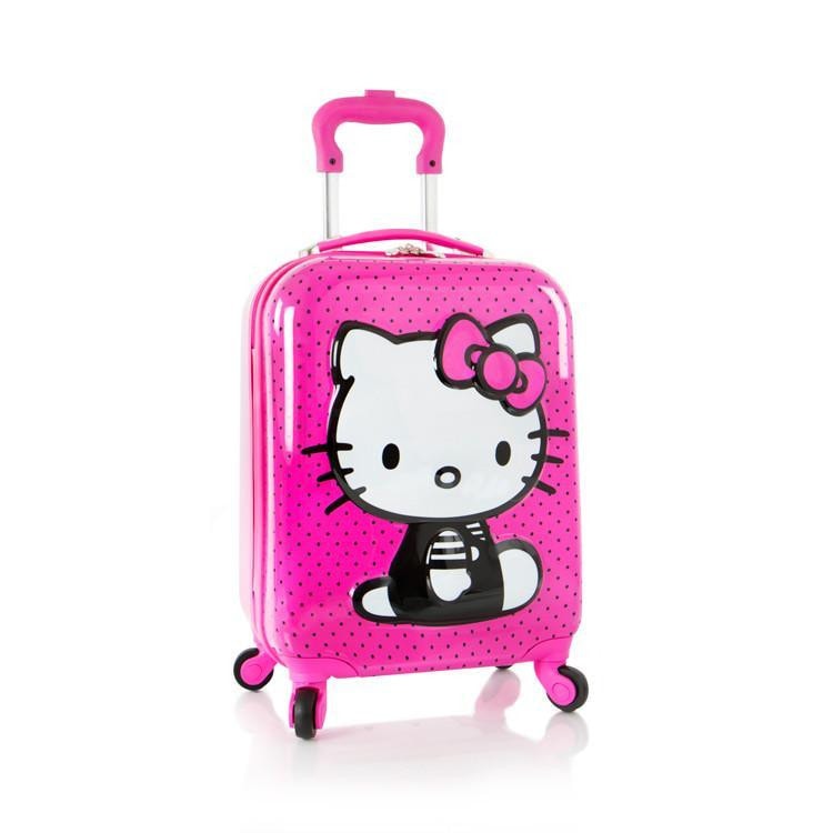 Dětský cestovní kufr 4w 3D Hello Kitty 25 l - Delmas.cz