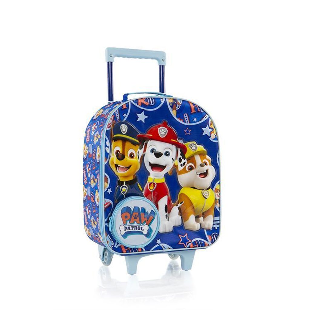 Dětský textilní kabinový kufr Soft Paw Patrol Blue 2 21 l - Delmas.cz