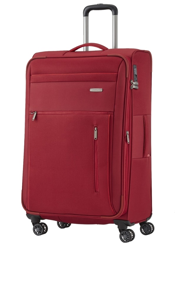 Cestovní kufr Capri 4w L Red 89849-10 98/111 l - Delmas.cz