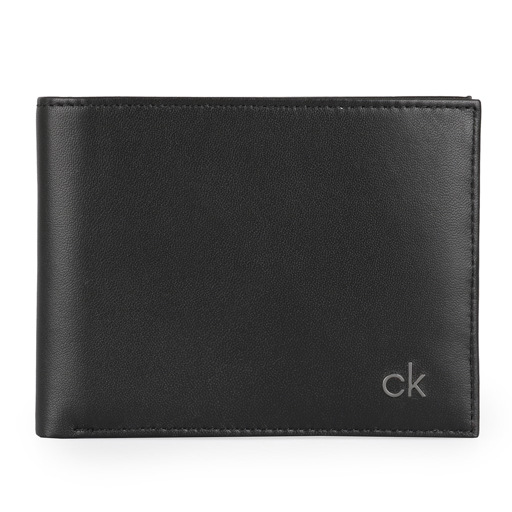 Pánska kožená peňaženka Smooth CK K50K504296 - Delmas.sk