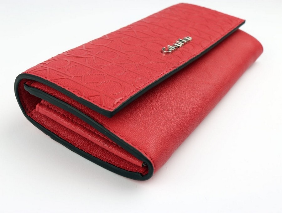 Dámska peňaženka Calvin Klein K60K601171 červená - Delmas.sk