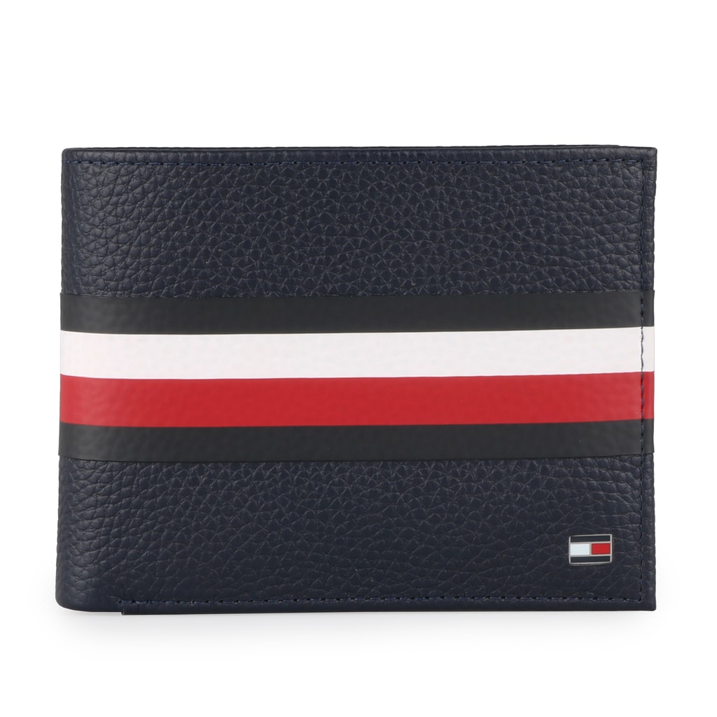 Pánska kožená peňaženka Block Stripe Extra C AM0AM03853 - Delmas.sk