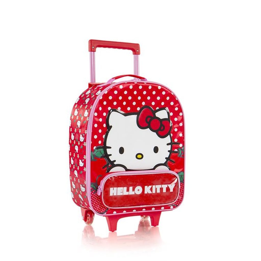 Detský cestovný kufor Soft Hello Kitty Red 21 l - Delmas.sk