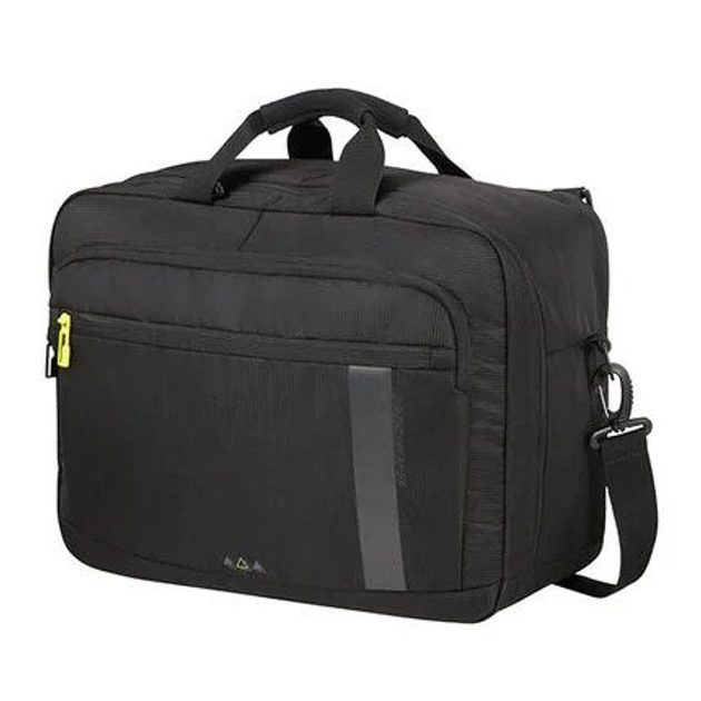 American Tourister Palubní taška 3v1 Work-E 27 l černá