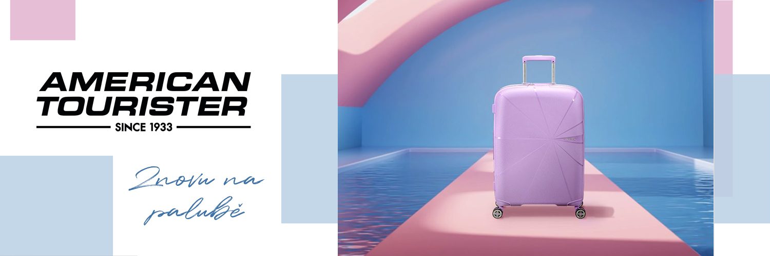 American Tourister - cestovní kufry, batohy, tašky na notebook