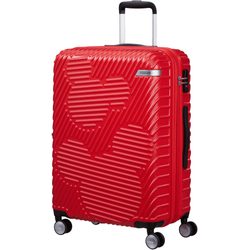 Středně velký cestovní kufr na čtyřech kolečkách s TSA zámek od značky American Tourister z řady Mickey Clouds.