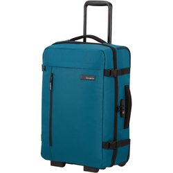 Látková cestovní taška na dvou kolečkách Roader od značky Samsonite vhodná na palubu letadla a vyrobená z recyklovaných PET lahví.