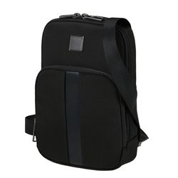 Praktická a stylová pánská crossbody taška z řady Sacksquare od značky Samosnite vyrobená z recyklovaných materiálů.