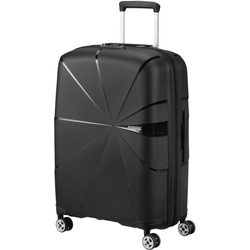 Moderní středně velký kufr z řady StarVibe od značky American Tourister s expandérem, TSA zámkem a prodlouženou zárukou.