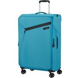 Odľahčený veľký látkový kufor z radu Litebeam od značky Samsonite s TSA zámkom, expandérom a predĺženou zárukou 5 rokov.