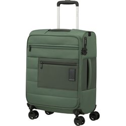 Příruční textilní cestovní kufr na čtyřech kolečkách v elegantním designu s prodlouženou zárukou od značky Samsonite z kolekce Vaycay.