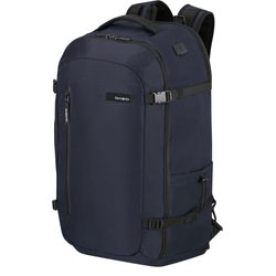 Cestovní batoh z kolekce Roader od značky Samsonite vyrobený z recyklovaných PET lahví a vybavený přihrádkou na 17" notebook.