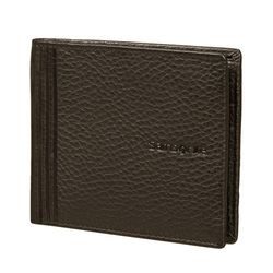 Elegantná pánska kožená peňaženka od značky Samsonite z radu Double Leather s RFID ochranou.