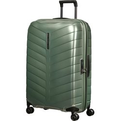 Odolný a lehký velký cestovní kufr Samsonite Attrix z exkluzivního materiálu Roxkin ™ s desetiletou zárukou.
