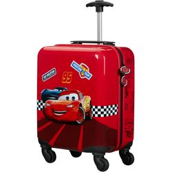 Okouzlující kabinový kufr z kolekce Disney Ultimate 2.0 od značky Samsonite s motivem z animovaného filmu Auta (Cars), který jistě vykouzlí úsměv nejednomu dítěti na cestách.