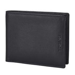 Středně velká pánská kožená peněženka od značky Samsonite z řady Success 2 s RFID ochranou.