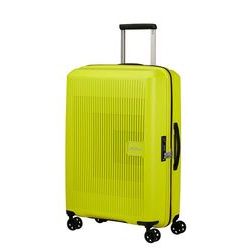 Osvěžující moderní design, rozšiřitelnost a lehkost - skořepinový kufr Aerostep od značky American Tourister je na 100% připraven zajistit, aby byl váš příští výlet nezapomenutelný.