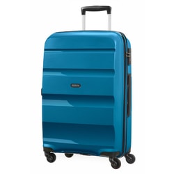 Střední skořepinové zavazadlo z kolekce Bon Air od značky American Tourister vhodné pro týdenní pobyt.