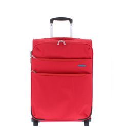 Látkový cestovní kufr na dvou kolečkách od italské značky Marina Galanti vhodný na palubu letadla.