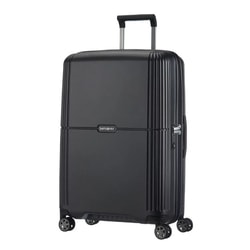 Troler de dimensiune medie din colecția Orfeo marca Samsonite potrivit pentru o călătorie de o săptămână.