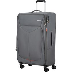 Rozšiřitelný velký kufr z kolekce Summerfunk od značky American Tourister vhodný pro dvou týdenní pobyt.