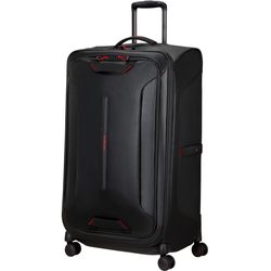 Nepremokavý športový veľký kufor na štyroch kolieskach Ecodiver od značky Samsonite vyrobený z recyklovaných materiálov.