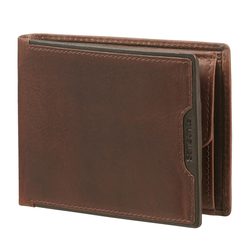 Středně velká pánská kožená peněženka od značky Samsonite z řady Oleo s RFID ochranou.