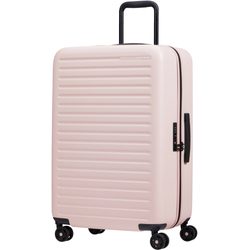 Hledáte moderní kufr s městským vzhledem? Pak je kolekce kufrů Samsonite StackD to pravé pro vás. Středně velký kufr StackD na čtyřech kolečkách v unisex provedení vám zaručí maximální komfort na cestách.