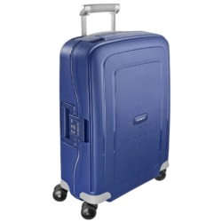 Bagaj de mână cu carcasă rigidă din colecția S'Cure marca Samsonite potrivit pentru o călătorie de câteva zile.