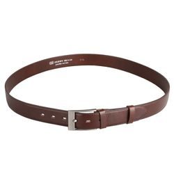 PENNY BELTS, PÁNSKÝ KOŽENÝ OPASEK 35-020-5-506, TMAVĚ HNĚDÝ - PÁNSKÉ OPASKY