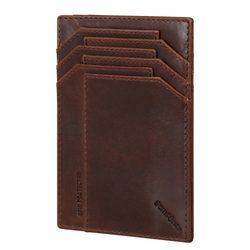 Pánska kožená otvorená peňaženka z radu Veggy od značky Samsonite s 10 priehradkami na karty a RFID ochranou.