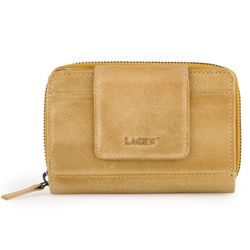 Prostorná dámská kožená peněženka od české značky Lagen si vás získá na první pohled.
