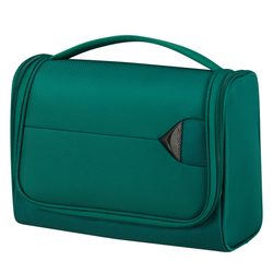 Elegantní toaletní taška z řady Urbify od značky Samsonite vhodná na zavěšení a vyrobená z udržitelného materiálu.