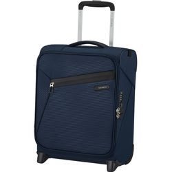 Odlehčený kabinový látkový kufr z řady Litebeam od značky Samsonite na dvou kolečkách vhodný jako zavazadlo pod sedačku do letadla.