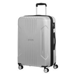 Rozšiřitelné, středně velké spinner zavazadlo z edice Tracklite od značky American Tourister umožňuje v případě potřeby zabalit více předmětů a je skvělým průvodcem na týdenní dovolenou.