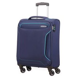 Látkový palubní kufr z řady Holiday Heat se pyšní integrovaným tříčíselným zámkem, který umožňuje při kontrolách na letišti bezpečnostním orgánům bez poškození otevřít vaše zavazadlo.