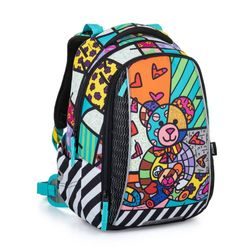 BAGMASTER, ŠKOLSKÝ DVOJKOMOROVÝ BATOH VEGA 22 A MEDVEDÍK 22 L - ŠKOLSKÉ A DETSKÉ BATOHY