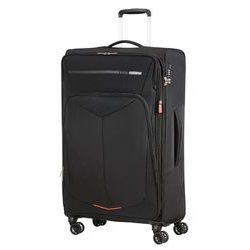 Rozšíriteľný veľký kufor z kolekcie Summerfunk od značky American Tourister vhodný na dvojtýždenný pobyt.