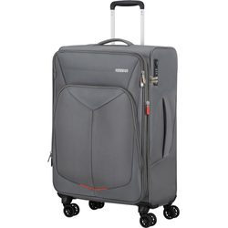 Rozšiřitelný střední kufr z kolekce Summerfunk od značky American Tourister vhodný pro týdenní pobyt.