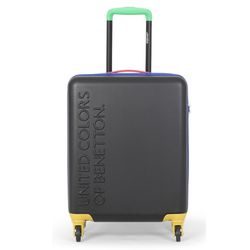 Cestujte pohodlne a štýlovo s módnym stredne veľkým kufrom od talianskej značky United Colors of Benetton v originálnom prevedení.